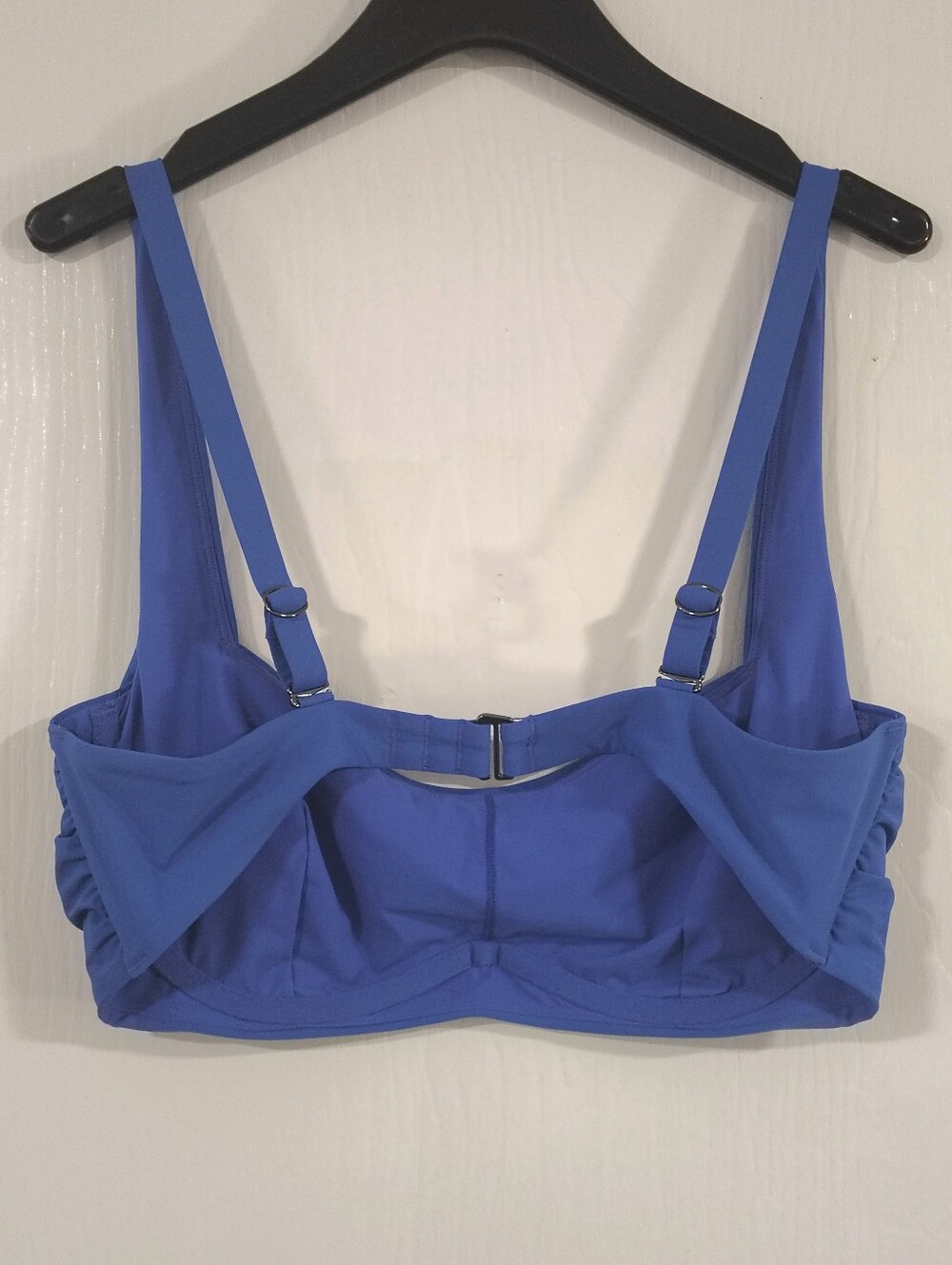 Athleta Square Neck Bra Cup Bikini Top Cerulean Blue Women's 40D/DD Coastal Swim - Picture 10 of 12